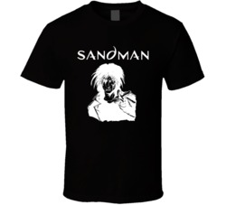 Sand Man Neil Gaiman Comic T Shirt