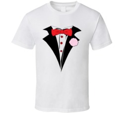 Tuxedo Shirt Design T Shirt