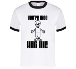 You Are Nice Funny Retro T Shirt