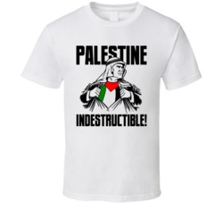 Palestine Indescutrible Latuff Cartoon T Shirt