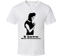 I Love Robert Pattinson Twilight T Shirt
