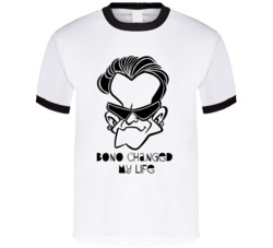 Bono Changed My Life Music T Shirt