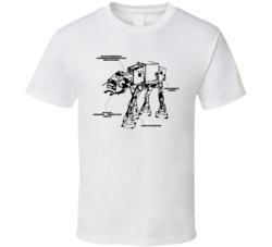 At At Walker Star Wars Graphic T Shirt