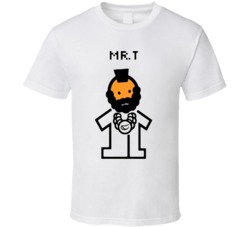 Mr T Tiny Cartoon Funny T Shirt