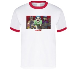 Gorillaz Alternative Music White T Shirt