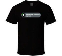 Achievement Unlocked New Xbox 360 Video Game T Shirt