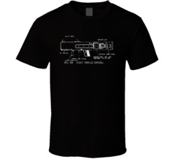 Rocket Propelled Chainsaw Funny T Shirt