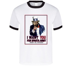 Leonidas I Want You Funny T Shirt