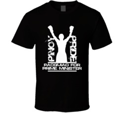 Manny Pacquiao For Prime Minister T Shirt