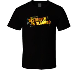 Destroyed In Seconds Logo Tv Show T Shirt