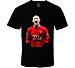 Wayne Rooney World Cup Soccer T Shirt