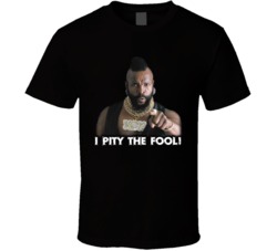 Mr T Mowhawk Funny T Shirt