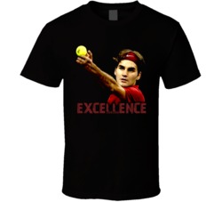 Roger Federer Number 1 Tennis Grand Slam Champion T Shirt