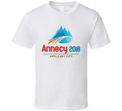 Annecy 2018 Winter Olympics T Shirt