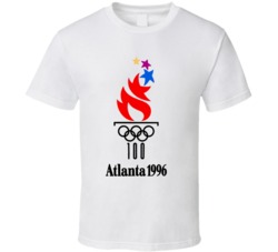Atlanta 1996 Summer Olympics 100 Years T Shirt