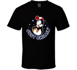 Chilly Willy Penguin Cartoon Funny T Shirt