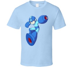 Mega Man Retro Video Game T Shirt