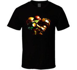Samus Aran Metroid Prime Video Game T Shirt