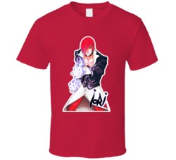 Iori Yagami King Of Fighters Video Game T Shirt