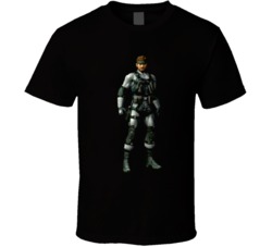 Solid Snake Metal Gear Video Game T Shirt