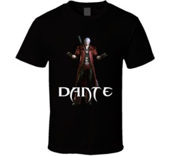 Dante Devil May Cry Video Game T Shirt