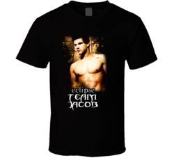 Team Jacob Eclipse Twilight T Shirt