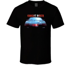 Retro Knight Rider Tv Show T Shirt