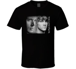 Supernatural Tv Show Sam And Dean Winchester T Shirt
