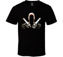 Cool Hitman Video Game T Shirt