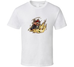 Super Mario Futuristic Video Game T Shirt