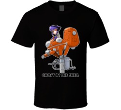 Ghost in the shell anime t shirt