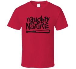 Naughty By Nature Logo 90s Hip Hop T Shirt