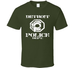 Robocop Detroit Police Department Movie T Shirt