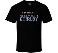 Airplane Lesley Neilson Shirley Quote Retro Movie T Shirt