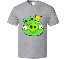 Green Pig Angry Bird T Shirt