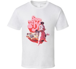 Superfly Action Hero Retro Movie T Shirt