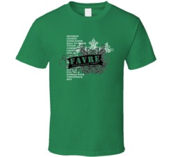 Brett Favre Ny Jets T Shirt
