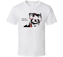 Evil Dead Bruce Campbell Horror Cult Movie T Shirt