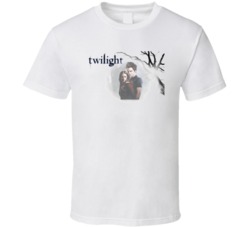 Twilight Movie Poster White T Shirt