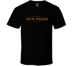 New Moon Twilight Saga Logo Movie T Shirt