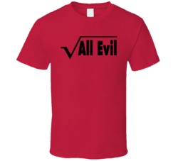Square Root Of All Evil Ronnie Big Brother T Shirt