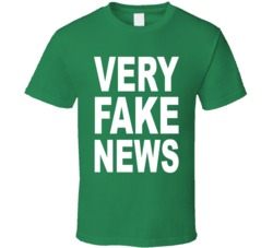 Very Fake News Donald Trump JR US President Funny T Shirt