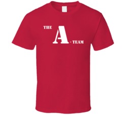 A Team Original Tv Show Red T Shirt
