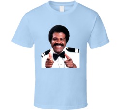 Isaac The Love Boat Tv Show Funny Light Blue T Shirt