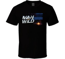 Man Vs Wild Logo Nature Tv Show T Shirt