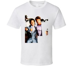 Miami Vice Crockett Tubbs Tv Show White T Shirt