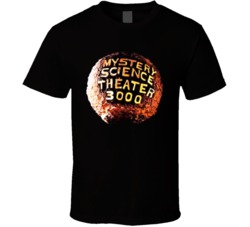 Mystery Science Theater 3000 Tv Show Black T Shirt