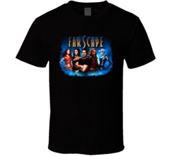 Farscape Sci Fi Tv Show Black T Shirt