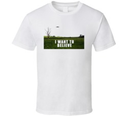 The X Files Sci Fi Tv Show White T Shirt