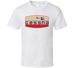 Cessna Logo Retro T Shirt